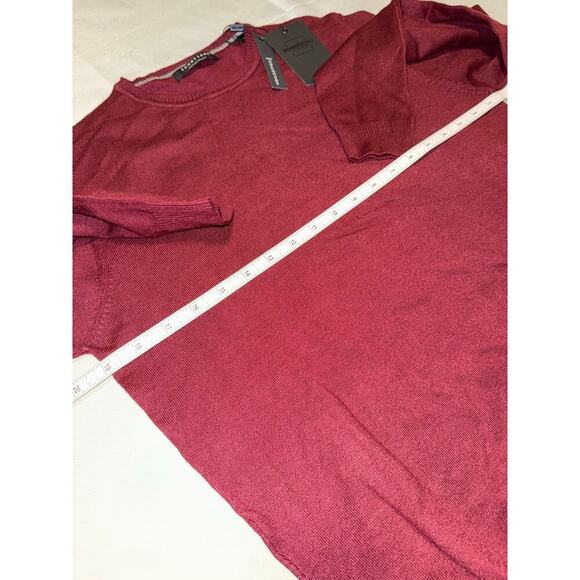 2/$35 NEW Academia Crew Neck Men Medium Soft Pullover Sweater Date Night Preppy - Picture 6 of 7